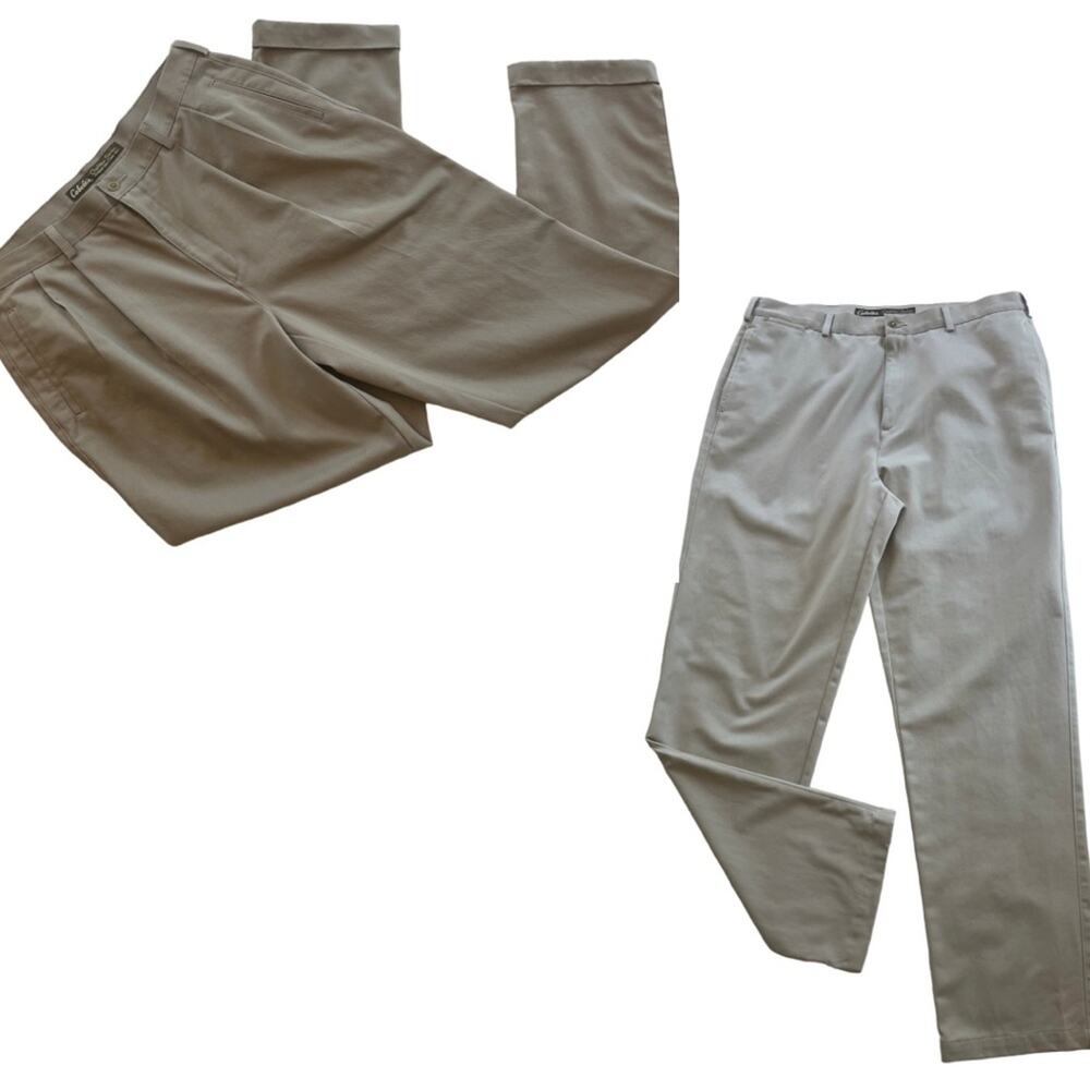 Cabela's Outfitters Series Set of 2 Khaki Outdoor Business Casual Pants 40X36